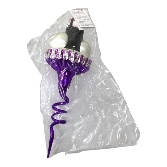 Radko WB Sylvester Sprite Purple Christmas Ornament NWT LIMITED EDITION 5000 - Picture 4 of 7